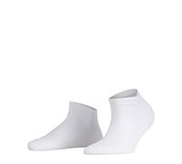 FALKE Family W SN coton unies 1 paire, Chaussettes basses Femme, Blanc (White 2009) nouveau - écologique, 39-42