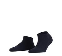 FALKE Family W SN coton unies 1 paire, Chaussettes basses Femme, Bleu (Navy Blue 6499) nouveau - écologique, 39-42