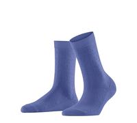 FALKE Family W So coton durable unies 1 paire, Chaussettes Femme, Bleu Water 6550 Special Edition, 35-38
