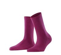 FALKE Family W So coton durable unies 1 paire, Chaussettes Femme, Rouge Berry 8390, 39-42