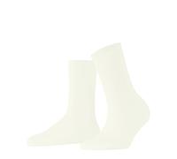 FALKE Family W So Coton Durable Unies Chaussettes, Blanc Off-White 2040 Rib, 39-42 Femme