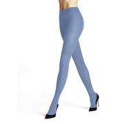 FALKE Family W Ti coton durable unis 1 paire, Collants Femme, Bleu Airy Blue 6707, 36-38
