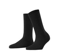 FALKE Femme Cosy Wool Boot W So Laine Viscose Cachemire Unies Chaussettes, Gris Anthracite Melange 3080, 39-42 EU