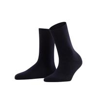 FALKE Femme Cosy Wool W So Laine Cachemire Unies Chaussettes, Bleu Dark Navy 6375, 35-38 EU