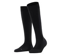 FALKE Energizer W Kh Fines avec contention 1 paire, Chaussettes longues Femme, Noir Black 3009, 37-38