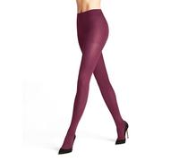 FALKE Family W TI coton unis 1 paire, Collants Femme, Rouge (Red Plum 8236) nouveau - écologique, 36-38