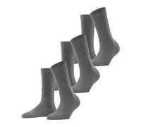 FALKE Femme Family Multipack W So Coton Durable Unies Chaussettes, Gris Greymix 3399, 39-42 EU