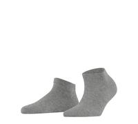FALKE Family W Sn coton durable unies 1 paire, Chaussettes basses Femme, Gris Light Heather 3223, 39-42