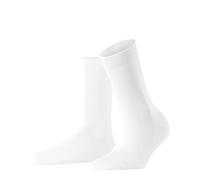 FALKE Family W SO coton unies 1 paire, Chaussettes Femme, Blanc (White 2009) nouveau - écologique, 35-38