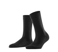 FALKE Family W SO coton unies 1 paire, Chaussettes Femme, Noir (Black 3009) nouveau - écologique, 39-42