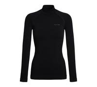 FALKE Femme Maximum Warm High Neck W L/S SH Fil Fonctionnel Séchage Rapide Couche De Base Supérieure, Noir Black 3000 Trend, S EU