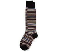 FALKE Microblock M Kh coton fantaisie 1 paire, Chaussettes longues Homme, Gris Grey-White 3030, 45-46