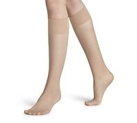 FALKE Femme Pure Matt 20 Den W Kh Transparentes Unies Chaussettes Longues, Effet Peau Crystal 4409, 39-42 EU