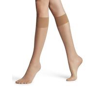 FALKE Pure Matt 20 DEN W Kh transparentes unies 1 paire, Chaussettes longues Femme, Effet peau Powder 4169, 35-38