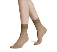 FALKE Pure Matt 20 DEN W So transparentes unies 1 paire, Chaussettes Femme, Effet peau Golden 4699, 35-38