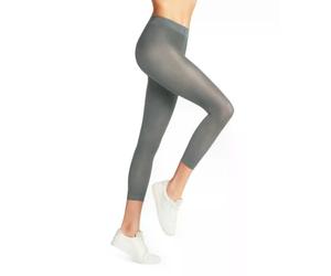 FALKE femme Pure Matt 50 DEN Capri leggings semi-opaques mi-épais