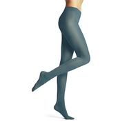 Falke Femme Pure Matt 50 Den W Ti Semi-opaques Unis 1 Paire Collants, Bleu (Peacock 6385) Nouveau - Écologique, M-L EU