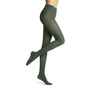 FALKE Pure Matt 50 DEN W Ti semi-opaques unis 1 paire, Collants Femme, Vert Hunter Green 7441, M