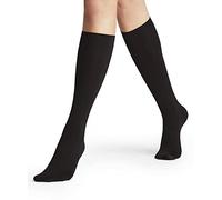 FALKE Seidenglatt 40 DEN W Kh semi-opaques unies 1 paire, Chaussettes longues Femme, Noir Black 3009, 39-42