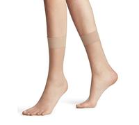 FALKE Shelina 12 DEN W So ultra-transparentes unies 1 paire, Chaussettes Femme, Effet peau Brasil 4679, 35-38