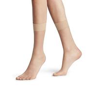 FALKE Femme Shelina 12 Den W So Ultra-transparentes Unies Chaussettes, Effet Peau Powder 4169, 35-38 EU