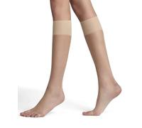 FALKE Shelina Toeless 12 DEN W Kh ultra-transparentes unies 1 paire, Chaussettes longues Femme, Effet peau Crystal 4409, 35-38