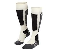 FALKE Femme Sk2 Intermediate Wool W Kh Laine Chaussettes De Ski, Blanc Off-White 2040, 39-40 EU