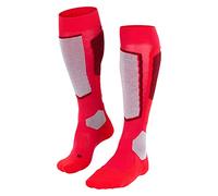 FALKE Femme Sk2 Intermediate Wool W Kh Laine Chaussettes De Ski, Rouge Rose 8680, 39-40 EU