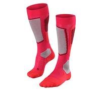 FALKE SK2 Intermediate Wool W Kh laine 1 paire, Chaussettes de ski Femme, Rouge Rose 8680, 41-42