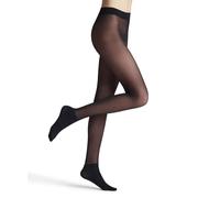 FALKE femme Sneaker 20 DEN collants transparents effet voile unis mats socquette intégrée avec intérieur bouclette idéaux avec chaussures fermées comme les baskets fil fin doux 1 paire