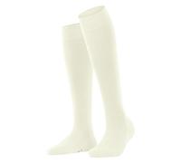 FALKE Femme Softmerino W Kh Laine Coton Unies Chaussettes Longues, Blanc Off-White 2040, 39-40 EU