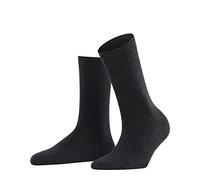 FALKE Femme Softmerino W So Laine Coton Unies Chaussettes, Gris Anthracite Melange 3089, 39-40 EU