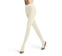 FALKE Femme Softmerino W Ti Laine Coton Unis Collants, Blanc Off-White 2040, 40-42 EU