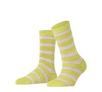 FALKE femme Stripe Uniform chaussettes respirantes durables coton renforcées résistantes à l'usure agréables sur la peau motif fantaisie à rayures 1 paire