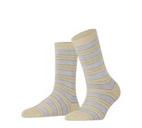 FALKE Femme Stripe Uniform W So Coton Fantaisie Chaussettes, Beige Cream 4011, 35-38 EU