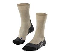 FALKE Femme Tk2 Explore Cool W So Respirantes Chaussettes De Randonnée, Beige Nature Melange 4100, 39-40 EU