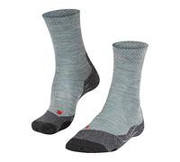 FALKE Femme Tk2 Explore Melange W So Laine Chaussettes De Randonnée, Bleu Smoke Blue 6333, 37-38 EU