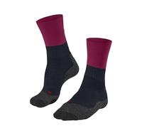 FALKE Femme Tk2 Explore W So Laine Fil Fonctionnel Chaussettes De Randonnée, Rouge Barolo 8526, 37-38 EU