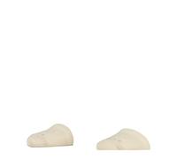 FALKE Femme Toe Sock W Coton Unies Chaussettes Invisibles, Beige Cream 4019, Taille Unique EU