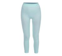 FALKE Femme Warm Long W Ti Fil Fonctionnel Séchage Rapide Couche De Base Inférieure, Vert Jade 7439, M EU