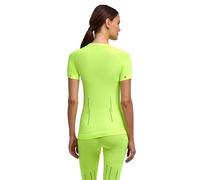 FALKE Femme Warm Round Neck W S/S TS Fil Fonctionnel Séchage Rapide Couche De Base Supérieure, Jaune Lightning 1690 Trend, L EU