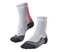 FALKE Femmes Achilles Vêtements De Course Chaussettes De Sport White-Neon Red - Blanc 39-40
