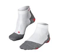 Falke Chaussettes de running RU5 Race Short Femmes – Blanc/Gris – Taille 37-38