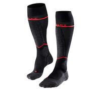 Falke Chaussettes de ski Femme SK4 Energizing Light W – laine, compression – Noir 37-38