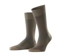 FALKE Fine Shadow M So coton fantaisie 1 paire, Chaussettes Homme, Beige Silbergrau 3930, 43-44