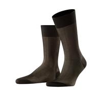 FALKE Fine Shadow M So coton fantaisie 1 paire, Chaussettes Homme, Marron Brown 5931, 39-40