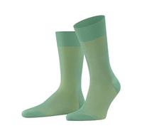 FALKE Fine Shadow M So coton fantaisie 1 paire, Chaussettes Homme, Turquoise Ocean Green 7506, 39-40