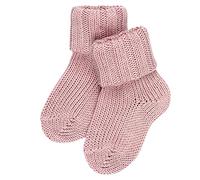FALKE Flausch B So coton laine unies 1 paire, Chaussettes Mixte bébé, Rose Thulit 8663, 74-80