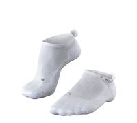 FALKE GO2 Pompom W IN coton anti-ampoule 1 paire, Chaussettes de golf Femme, Blanc (White 2000), 41-42