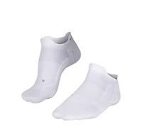 FALKE GO5 Invisible M IN fil fonctionnel anti-ampoule 1 paire, Chaussettes de golf Homme, Blanc (White 2000), 44-45